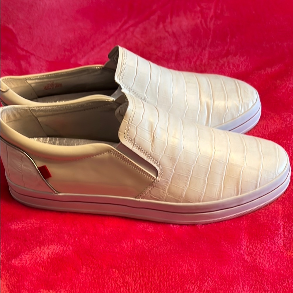 Marc Joseph New York Jamie white croc sz10